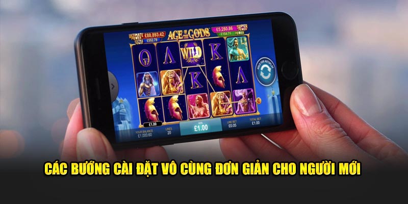 Các bước cài đặt vô cùng đơn giản cho người mới